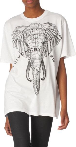 givenchy elephant tshirt|Givenchy Mens Tops and Tshirts .